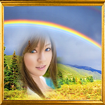 Rainbow Photo Frames Apk