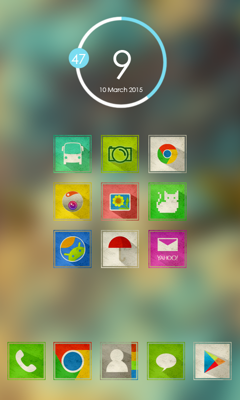    Flat Retro - Icon Pack- screenshot  
