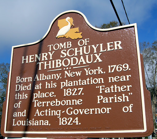 Born Albany, New York, 1769. Died at his plantation near this place, 1827. "Father of Terrebonne Parish" and Acting-Governor of Louisiana, 1824.