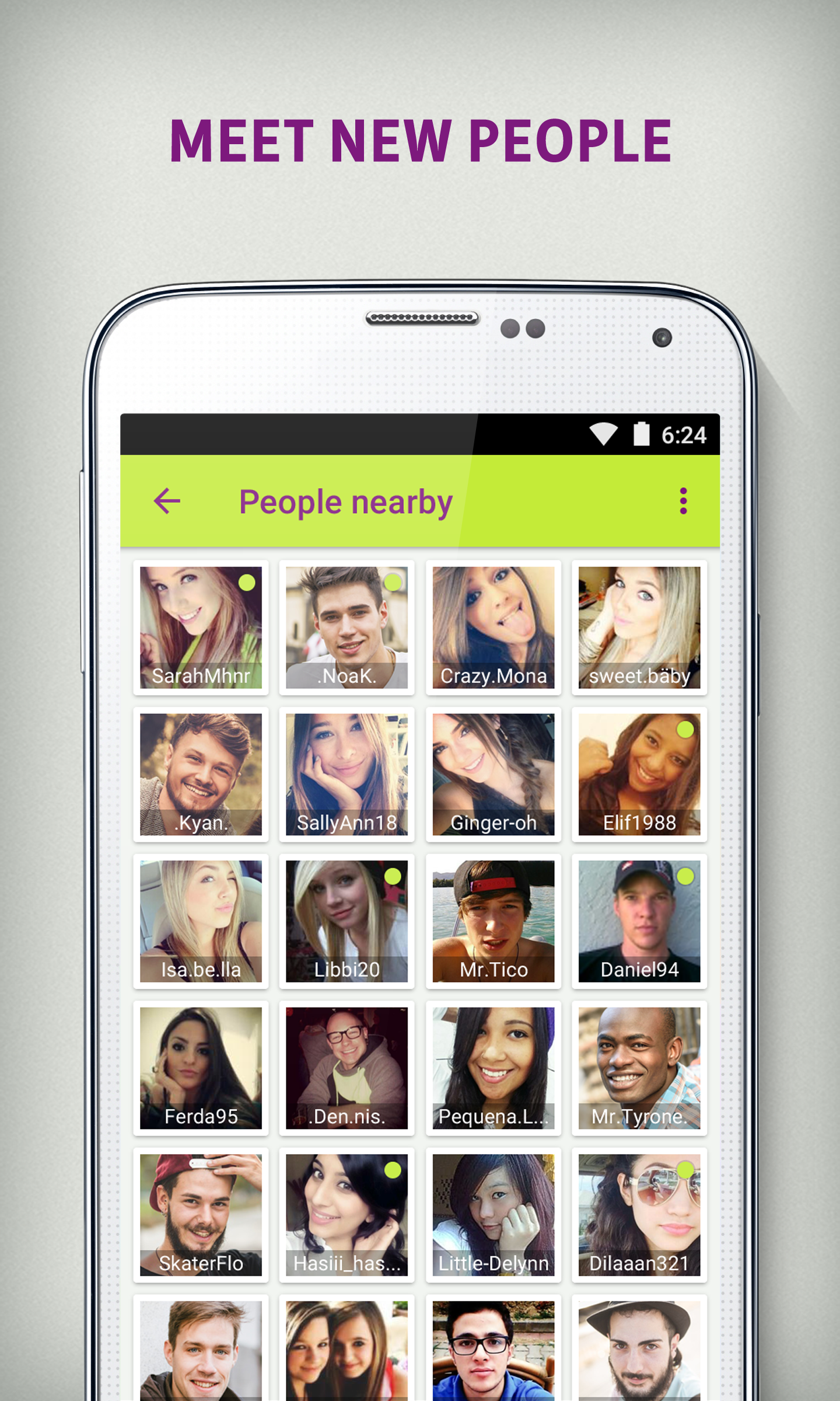 Android application Qeep® Dating App, Singles Chat screenshort