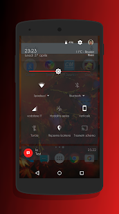   Transparent Red - CM13 Theme- screenshot thumbnail   