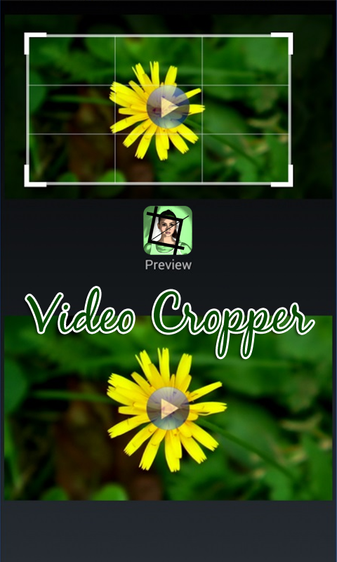 Android application Video Cropper screenshort