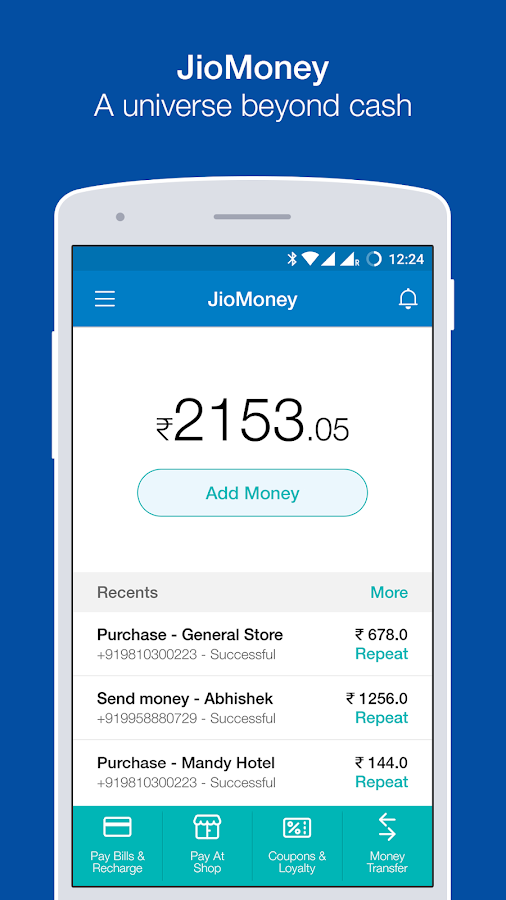    JioMoney Wallet- screenshot  