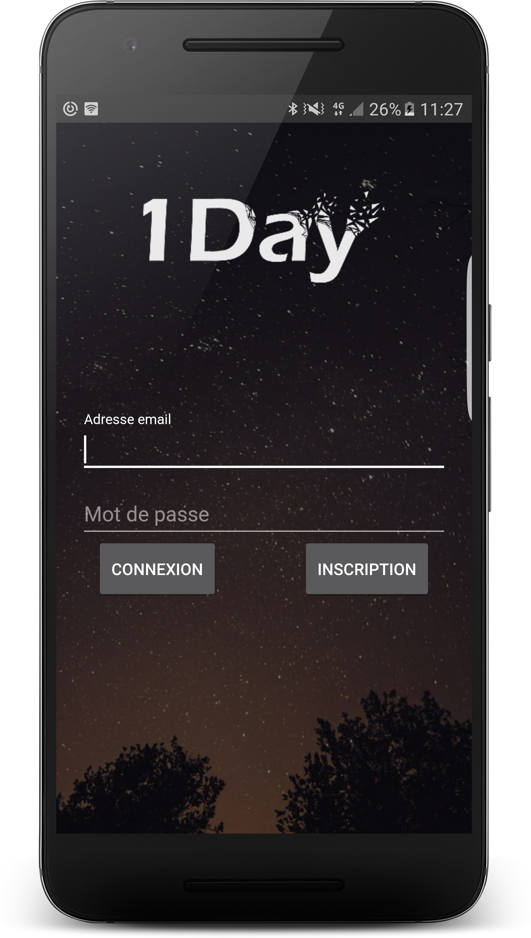 Android application 1Day Online screenshort