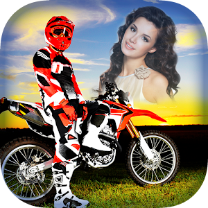 Download Racing Bike Blend Photo Frame For PC Windows and Mac