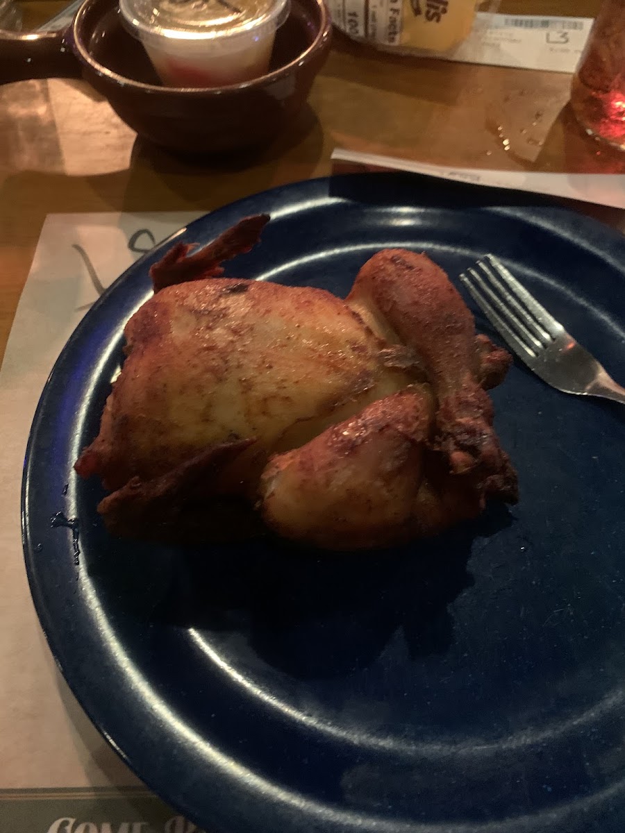 Little roasted chicken