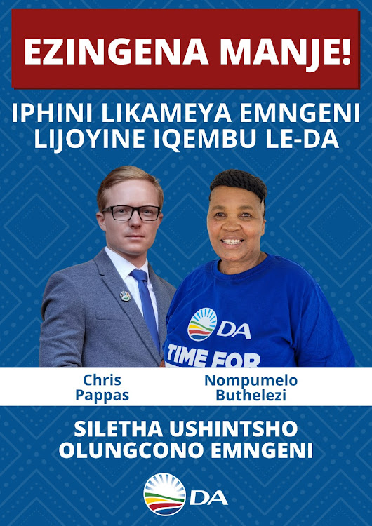 Former ANC deputy mayor in KwaZulu-Natal, Nompumelelo Buthelezi, has joined the DA after resigning from the municipality and leaving the party due to death threats. DA mayoral candidate in uMngeni, Chris Pappas said the party was pleased to welcome her.