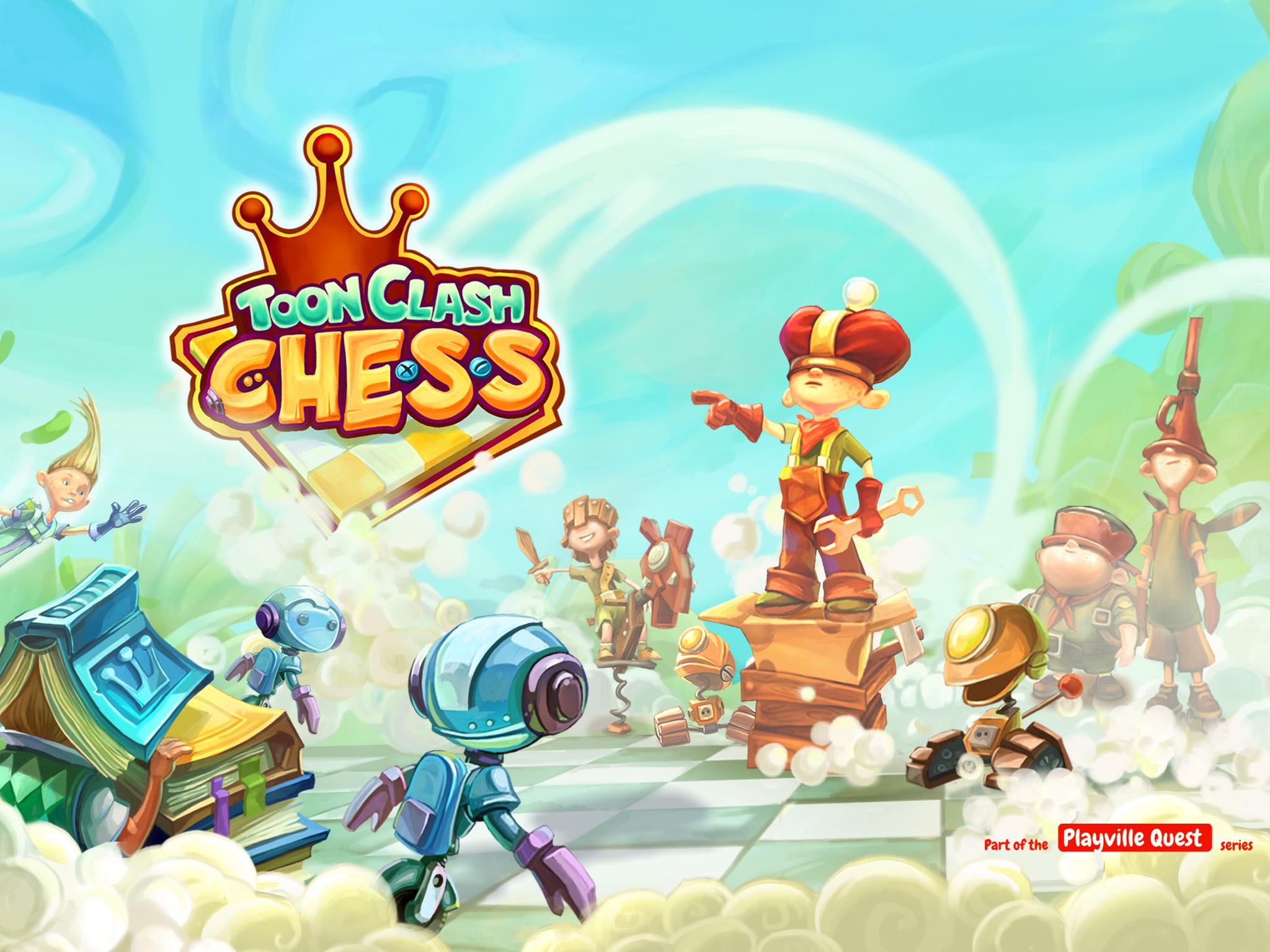 Android application Тoon Clash Chess screenshort