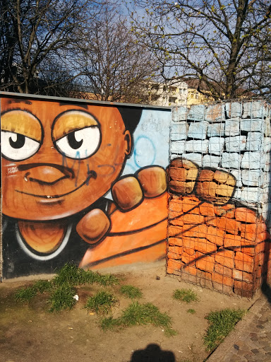 Basketball-Boy Mural