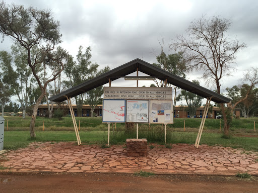Paraburdoo Information Point And Town Map 