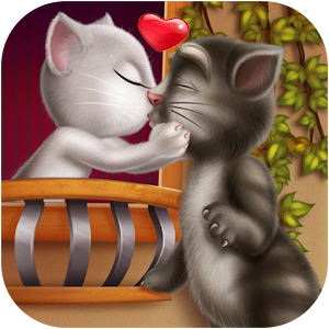 Download Talking Cats Kissing Game For PC Windows and Mac