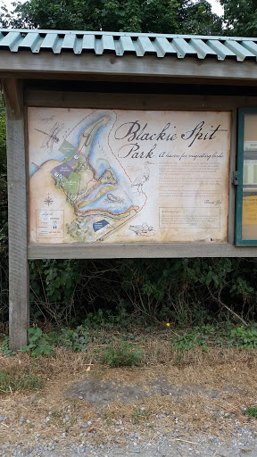 Blackie Spit Park Info Sign