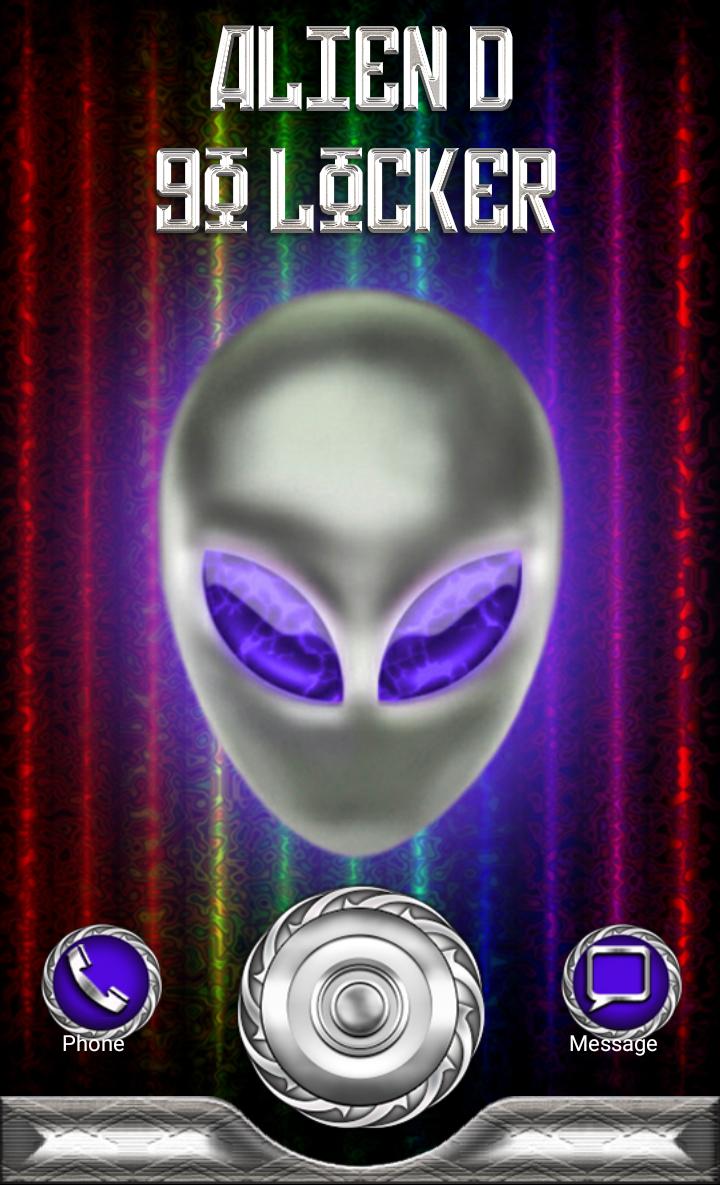 Android application Alien D Go Locker theme screenshort