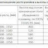 Детская мебель: парта двойная с пеналами и стульями