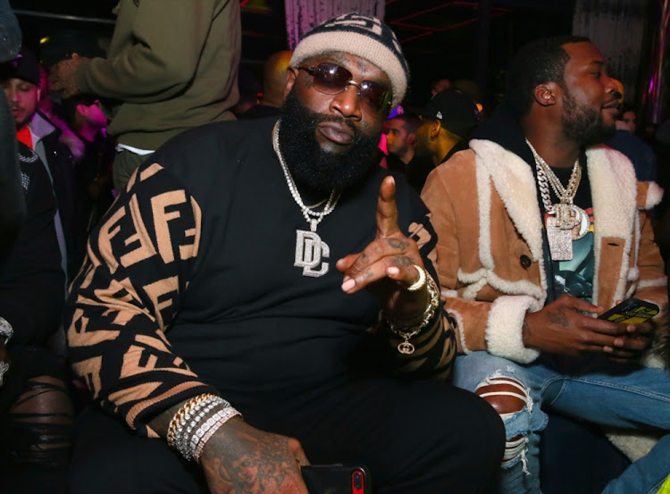 Rappers Rick Ross told fans to meet him at Checkers.