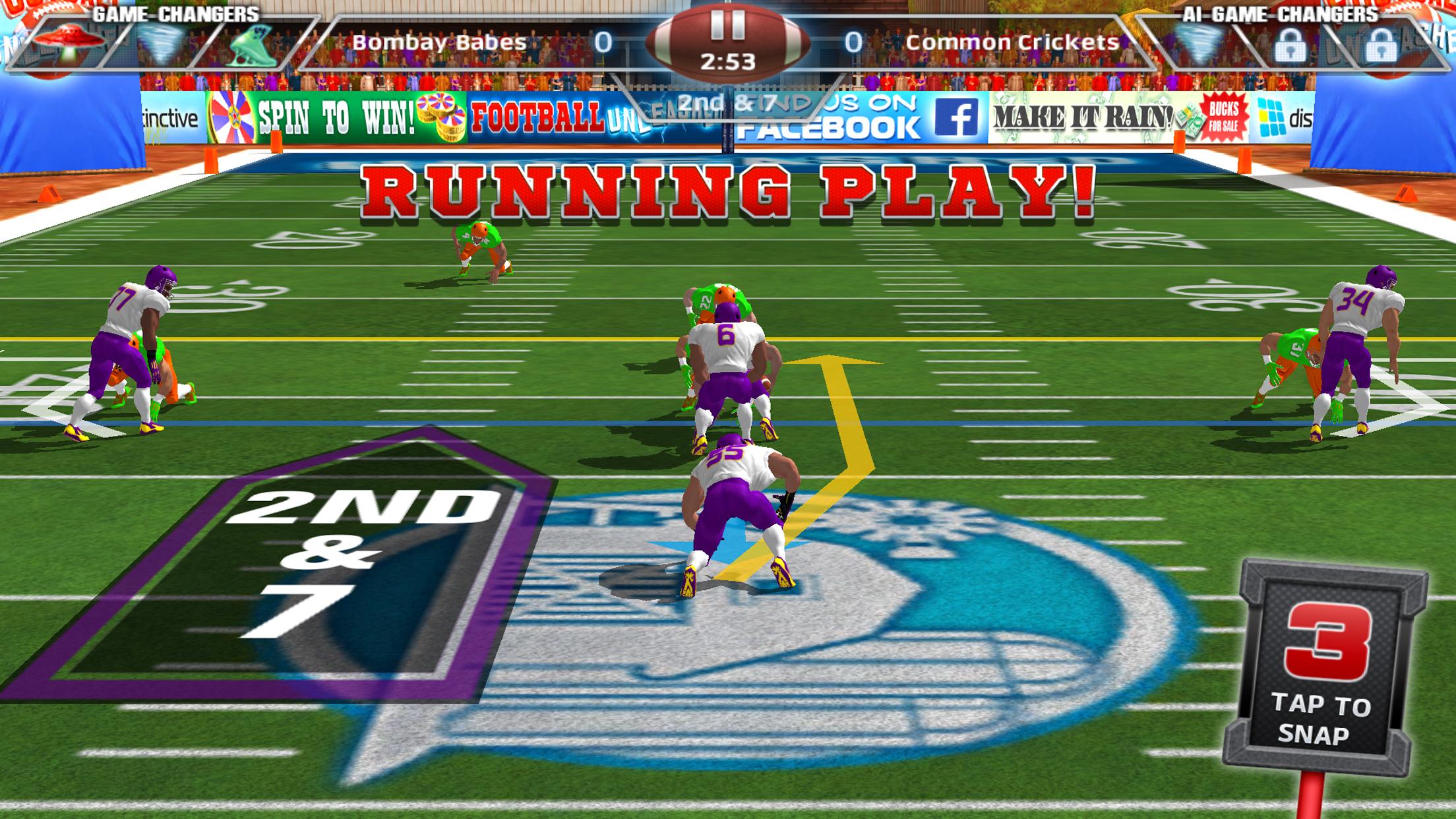 Android application Football Jamaal Charles screenshort