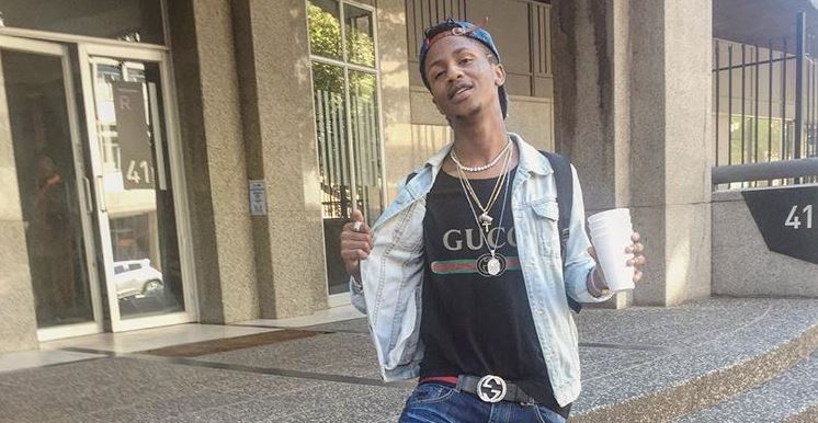 Emtee denied claims that he fell through a stage during a performance.