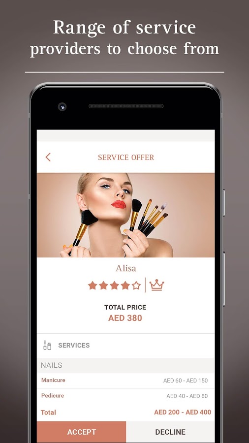 GlossyGlobe – Beauty Delivery — приложение на Android