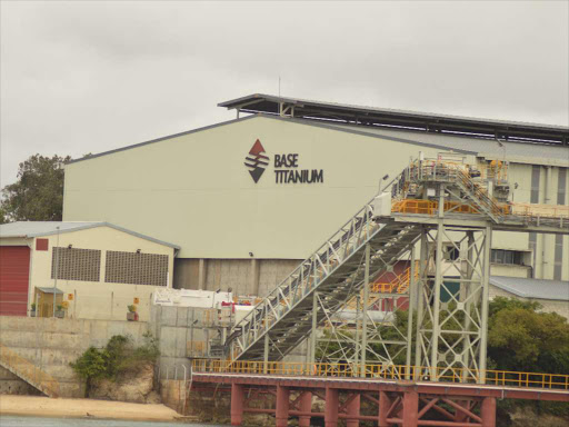 Base titanium company in Likoni,Mombasa. /FILE