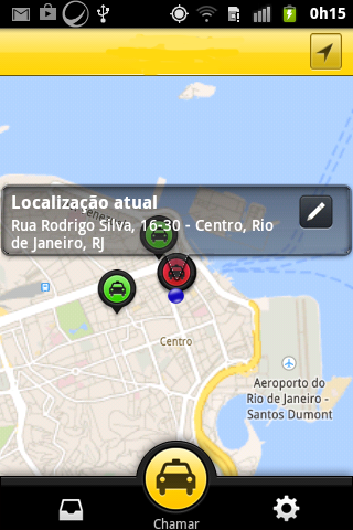 Android application Taxi Amigo Papaléguas screenshort