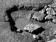 Pothole. File photo