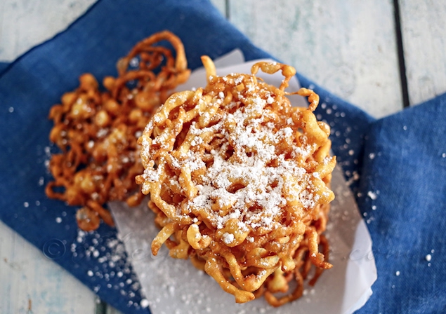 Authentic Carnival Funnel Cake