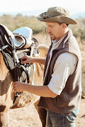 Guide Rynhardt Erasmus is a convivial and cool cowboy.  