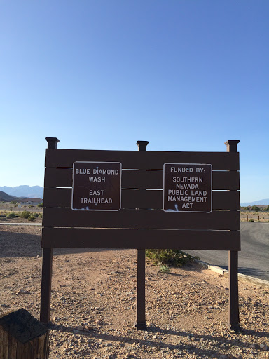 Blue Diamond Wash East Trailhead