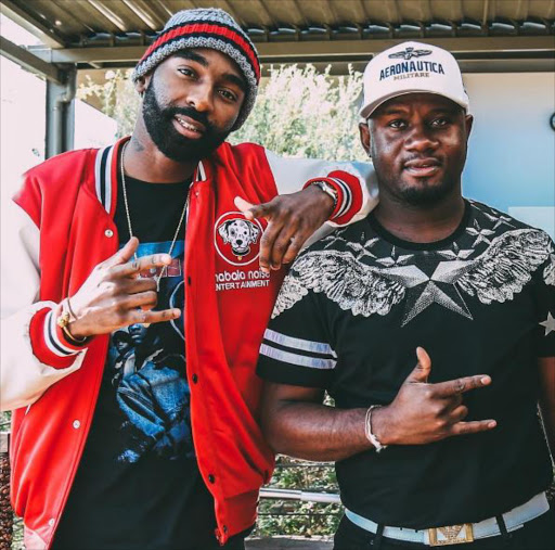 Riky Rick and Reggie Nkabinde. Picture Credit: Rick Rick on Instagram