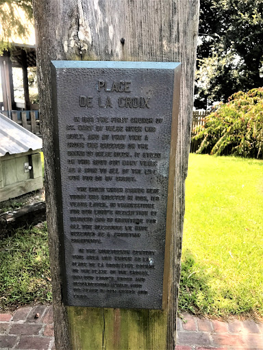 In 1823 the first Church of St. Mary of False River was built, and at that time a cross was erected on the banks of False River. It stood on this spot for many years as a sign to all of the life...