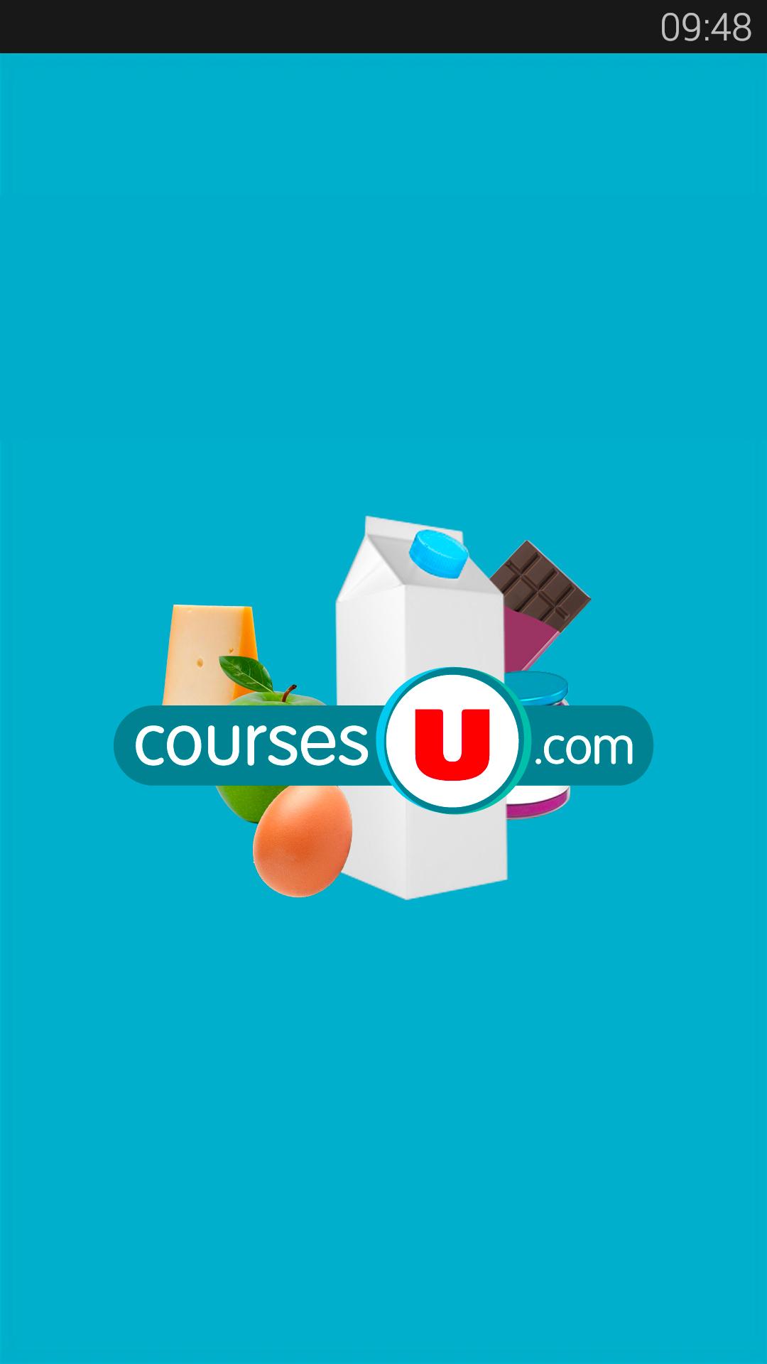 Android application Courses U vos courses en ligne screenshort