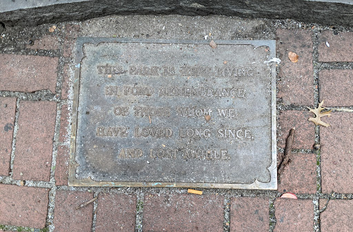 THE PARK IS KEPT LIVING IN FOND REMEMBRANCE OF THOSE WHOM WE HAVE LOVED LONG SINCE, AND LOST AWHILE.Submitted by @lampbane