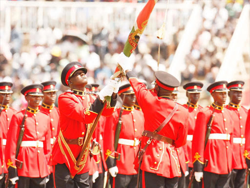 A file photo of a parade during Jamhuri Day celebrations.