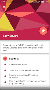   Easy Square - icon pack- screenshot thumbnail   