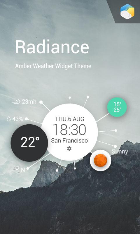 Android application detailed info realtime weather screenshort