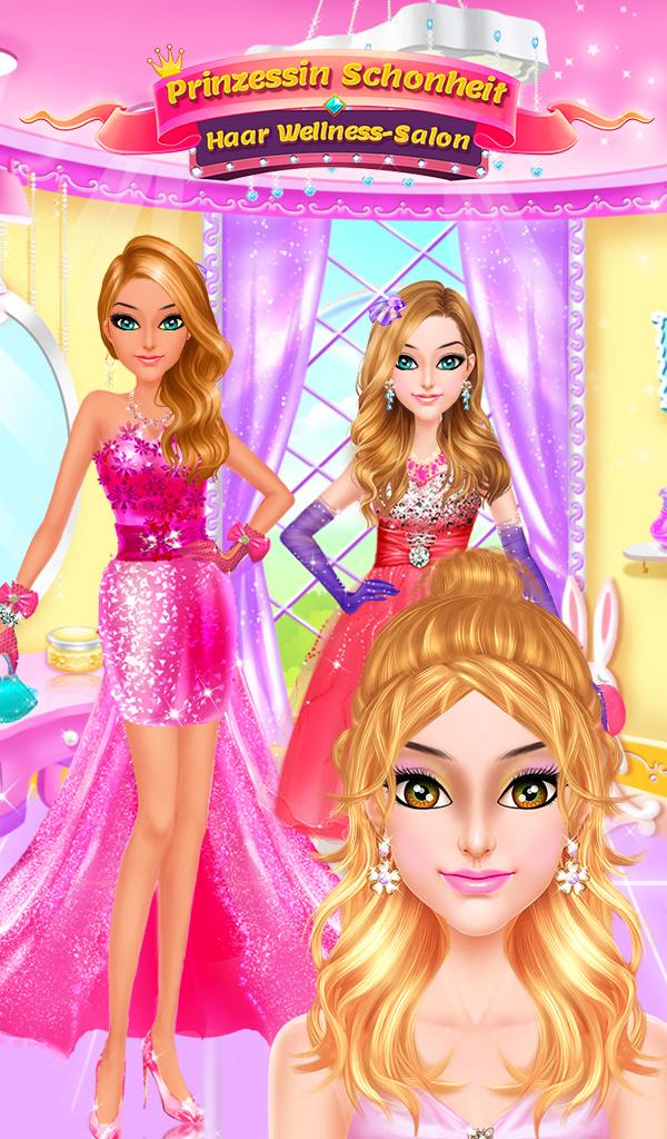 Android application Princess Beauty Hair Spa Salon screenshort