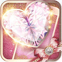 ダウンロード Pink Gold Fancy Theme: Glitter heart wall をインストールする 最新 APK ダウンローダ