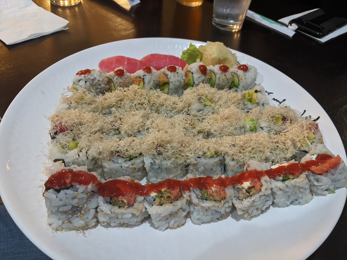 Gluten-Free Sushi at Kazoku - Sushi & Japanese Cuisine