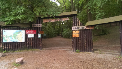 Woliński Park Narodowy Entrance Gate
