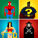 ダウンロード Guess the Pixel: Comics Heroes をインストールする 最新 APK ダウンローダ