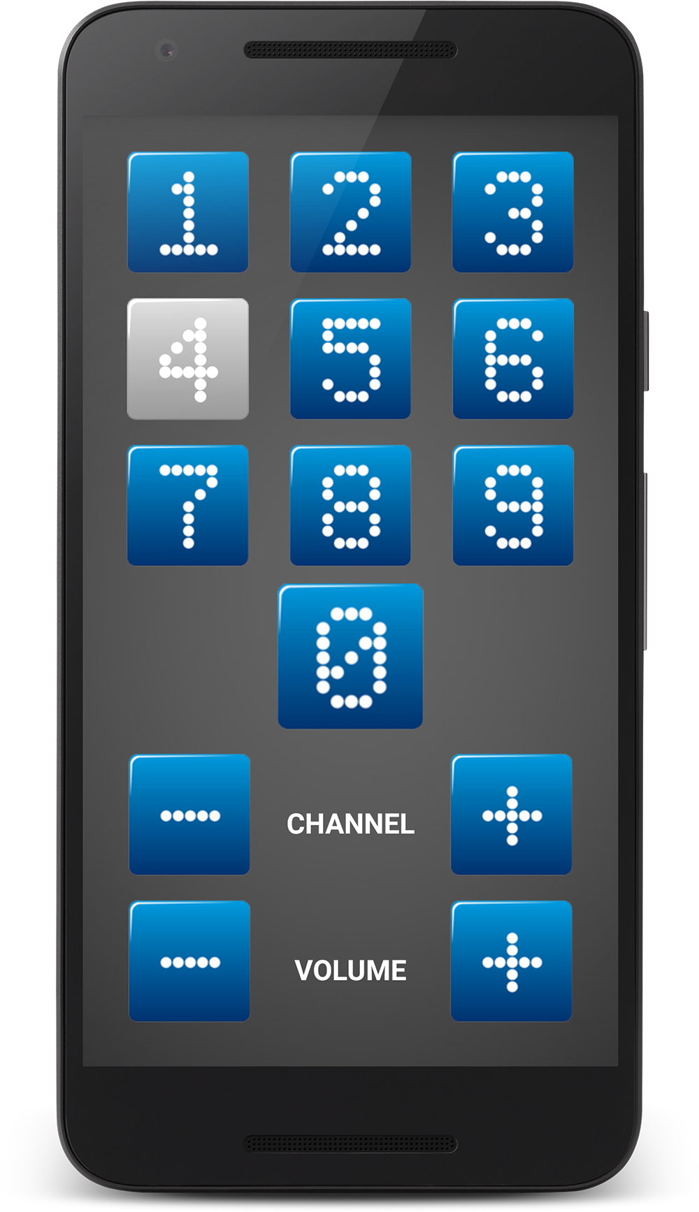 Android application TV remote control screenshort