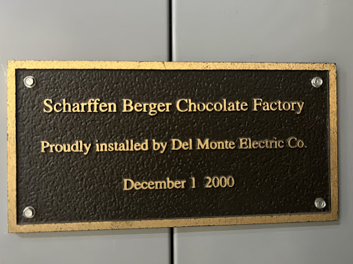 Scharffen Berger Chocolate Factory Proudly installed by Del Monte Electric Co. December 1 2000