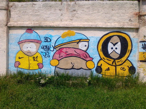 Граффити South Park