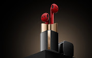 The Huawei FreeBuds Lipstick is designed to look exactly like a tube of lipstick.