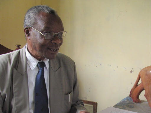 A file photo of Gusii Council of Elders chairman James Matundura.