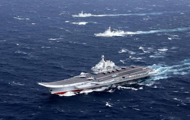 China's Liaoning aircraft carrier. Picture: REUTERS