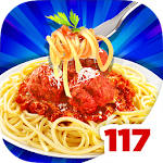 Meatballs Pasta Food Chef Game Apk