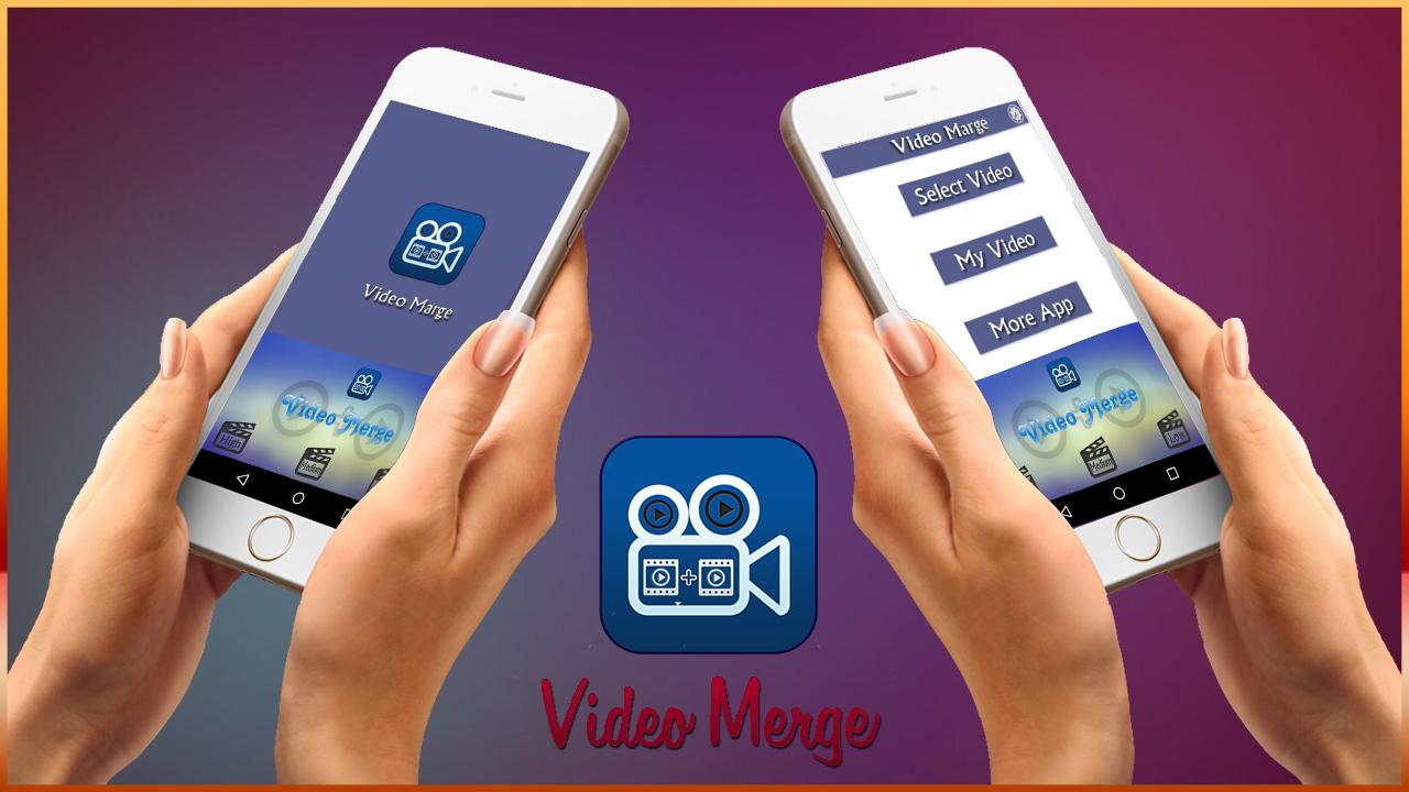 Android application Video Merge screenshort