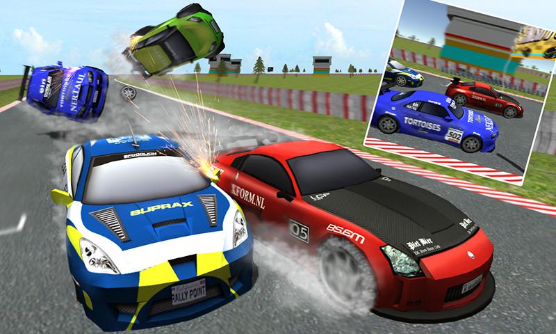 Android application Super Speed Car Rally Racing screenshort