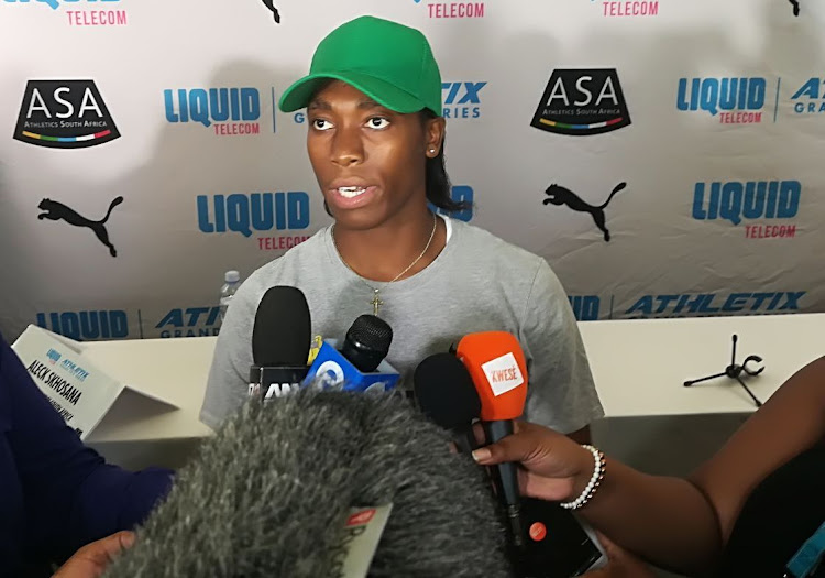 Double Olympic champion‚ Caster Semenya eyes 1000m South African record.